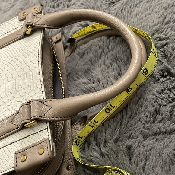 Fossil Claire Mini Satchel in Snakeskin Texture - Picture 13 of 15